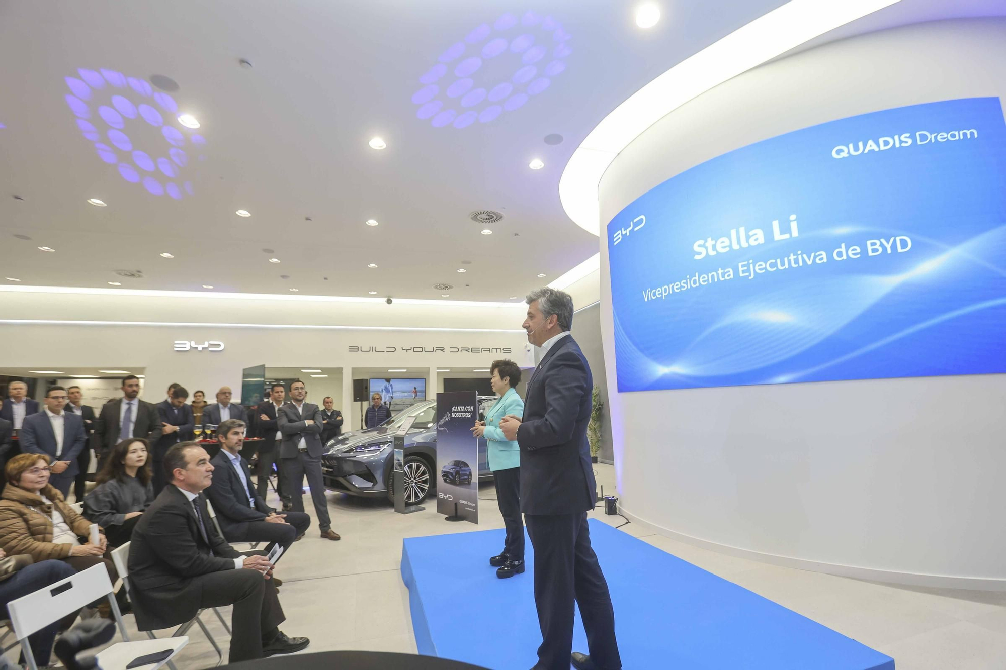 QUADIS Dream inaugura el primer centro BYD en Alicante.
