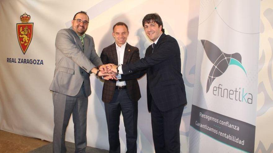Efinétika se convierte en patrocinador oficial del Real Zaragoza