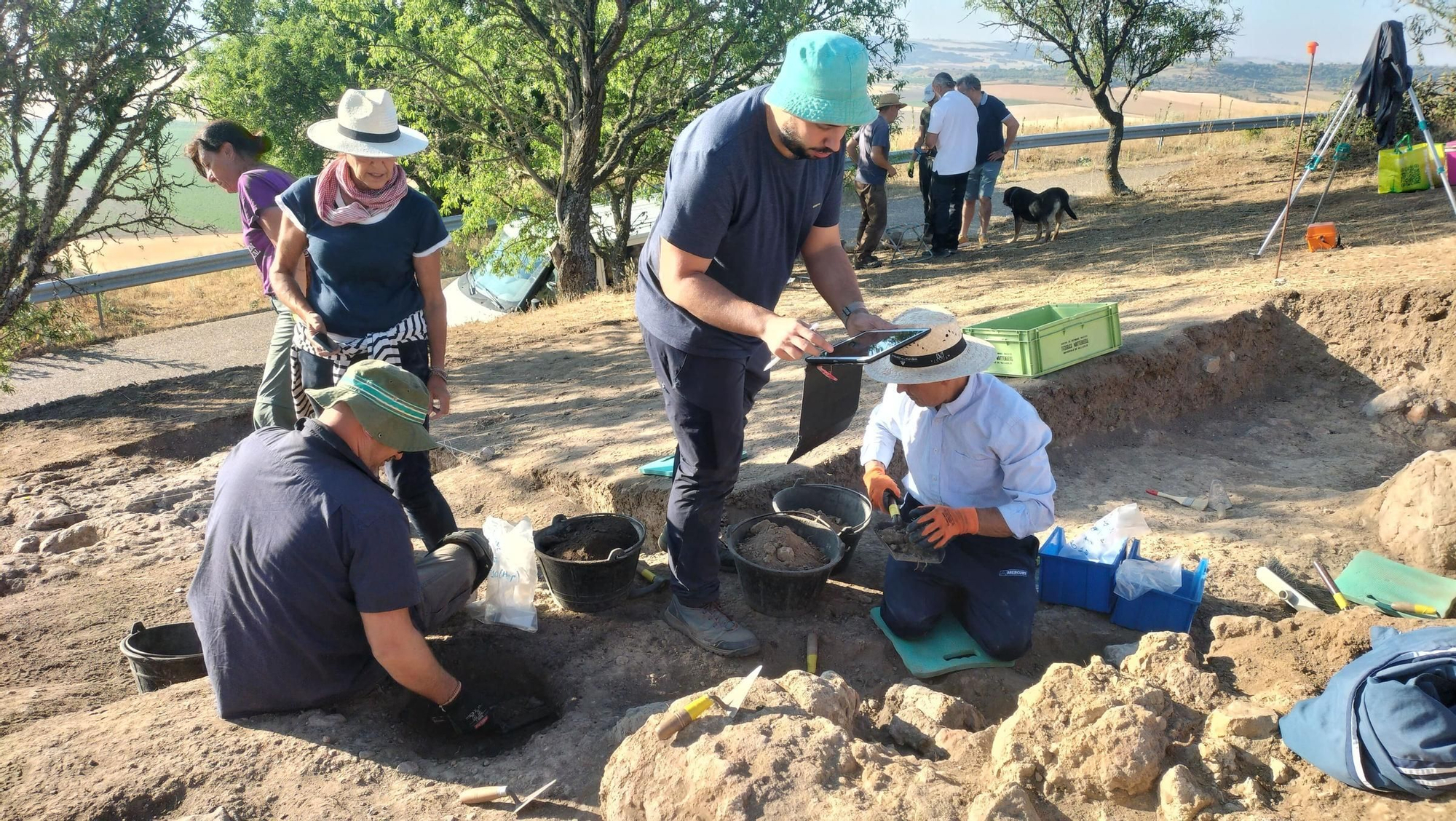 GALERÍA | Excavaciones en El Viso