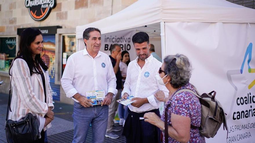 Coalición Canaria denuncia la falta de inversión en Ciudad Alta y pide descentralizar la política local