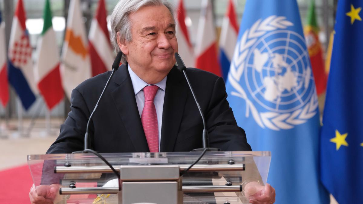 El secretario general de la ONU, Antonio Guterres.