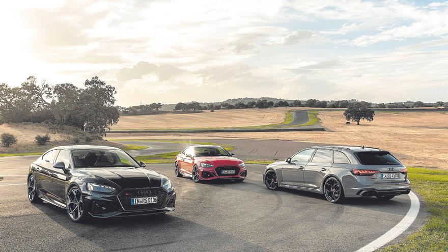 Audi RS4 Avant, RS5 y RS5 Sportback Competition Plus: Acento sensitivo