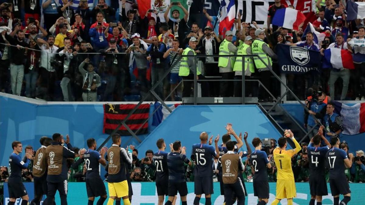 Francia es una fiesta tras alcanzar su tercera final mundialista desde 1998