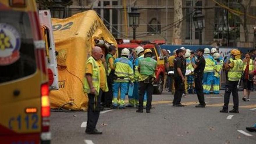 Un trabajador fallecido por el derrumbe de un andamio en el hotel Ritz de Madrid
