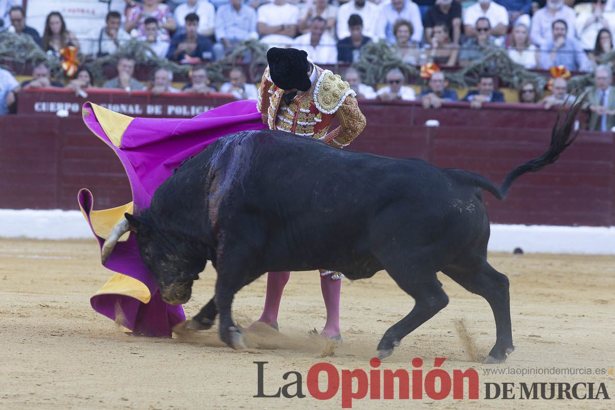 Tercer festejo de la Feria Taurina de Murcia (Talavante, Paco Ureña y Roca Rey), en imágenes
