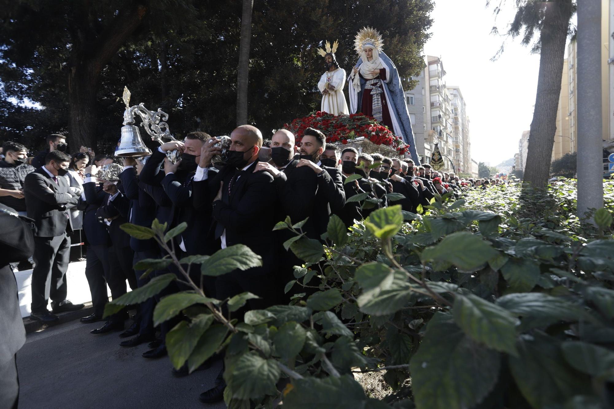 Misa del Alba y traslado de El Cautivo en la Trinidad | Sábado de Pasión de la Semana Santa de 2022