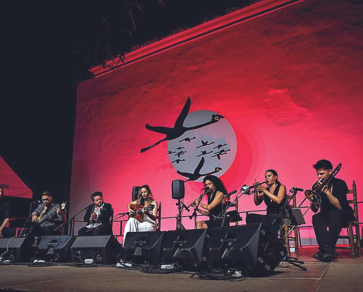 Flamenco en el Fuenseca con motivo del Festival de los Patios.
