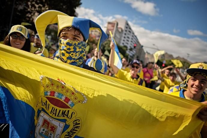 El hervor de la afición en el Derbi CD Tenerife- UD Las Palmas