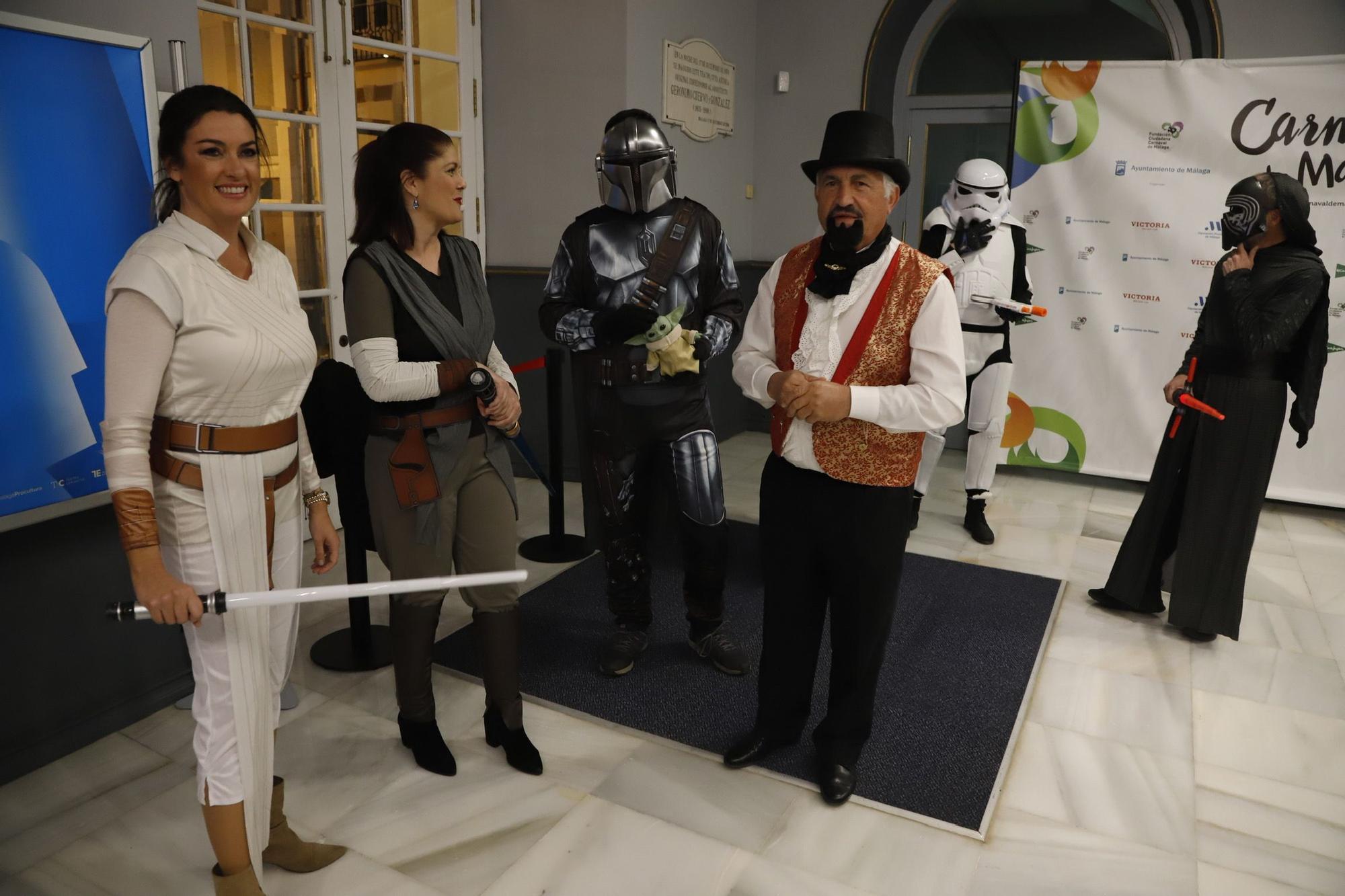 Photocall de la final de COAC del Carnaval de Málaga