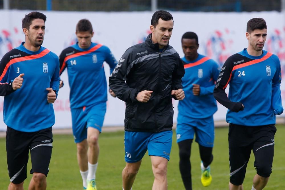 Entrenamiento del Real Oviedo