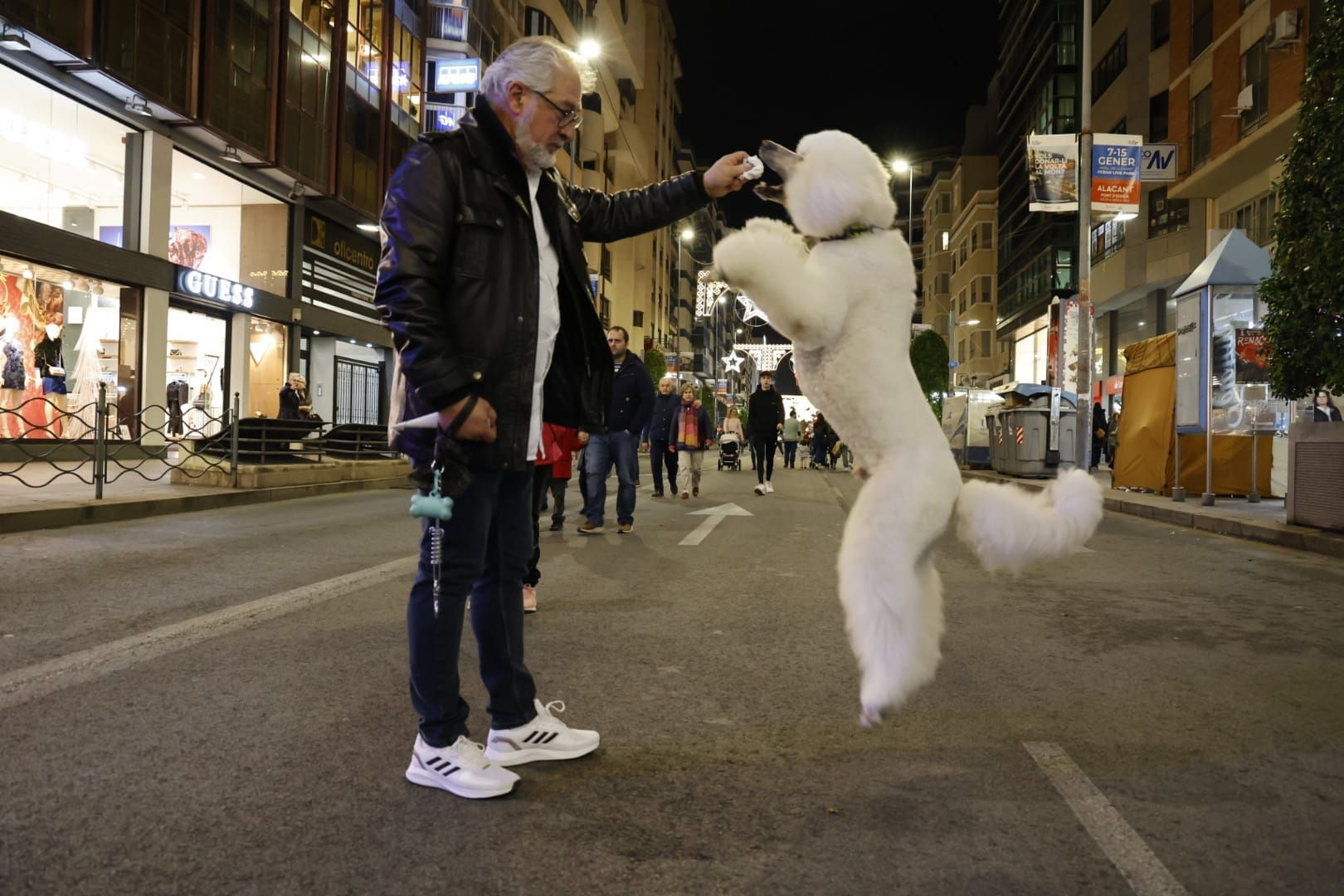 La peatonalización de la zona centro de Alicante vuelve por Navidad