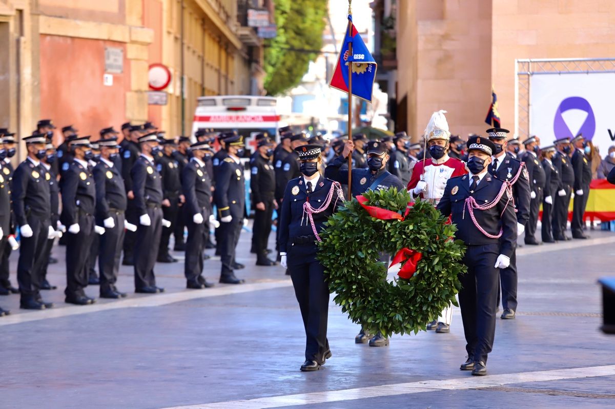 La Policía Local de Murcia celebra en Belluga los actos de su patrón, San Patricio