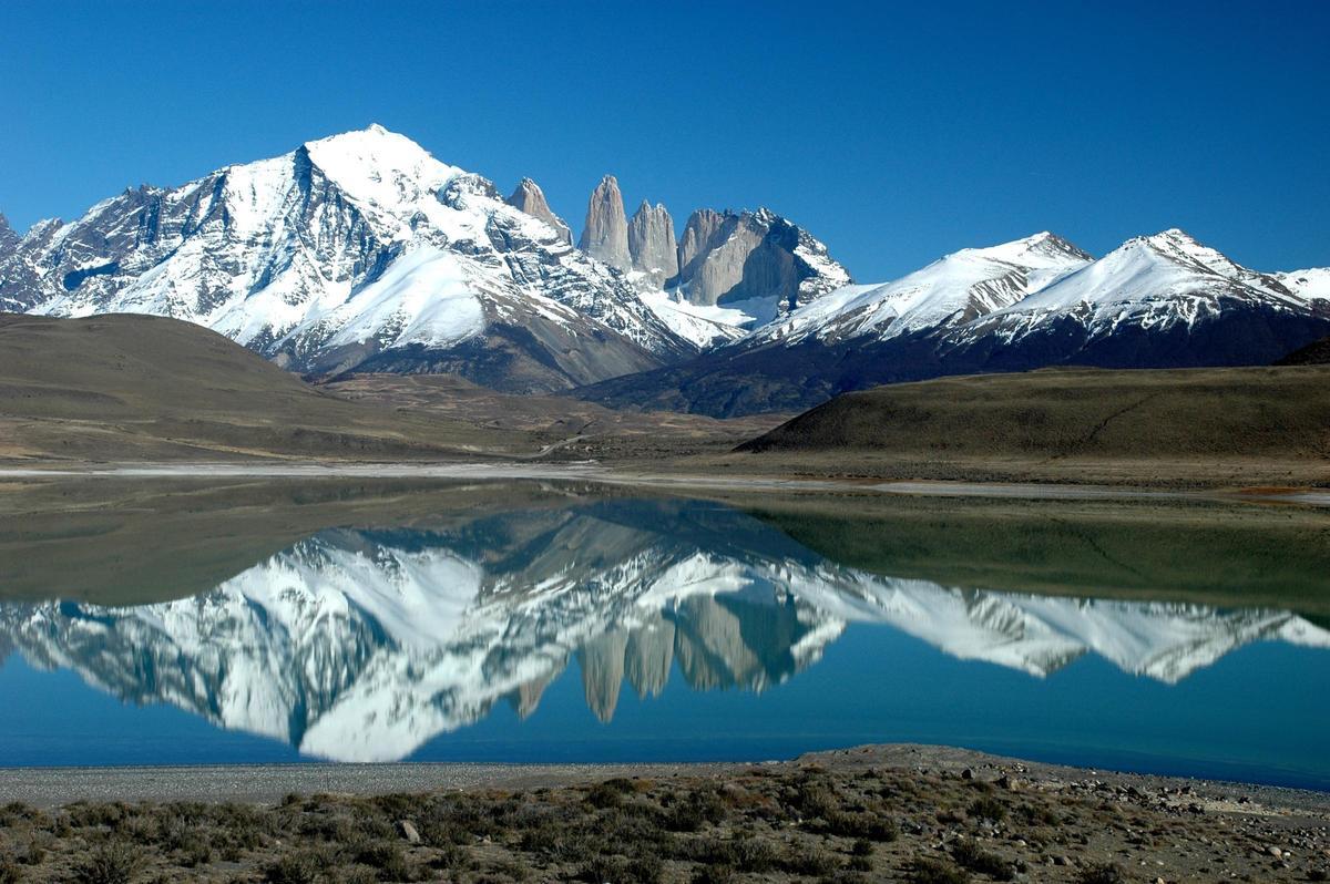 Vista de los Andes en Argentina