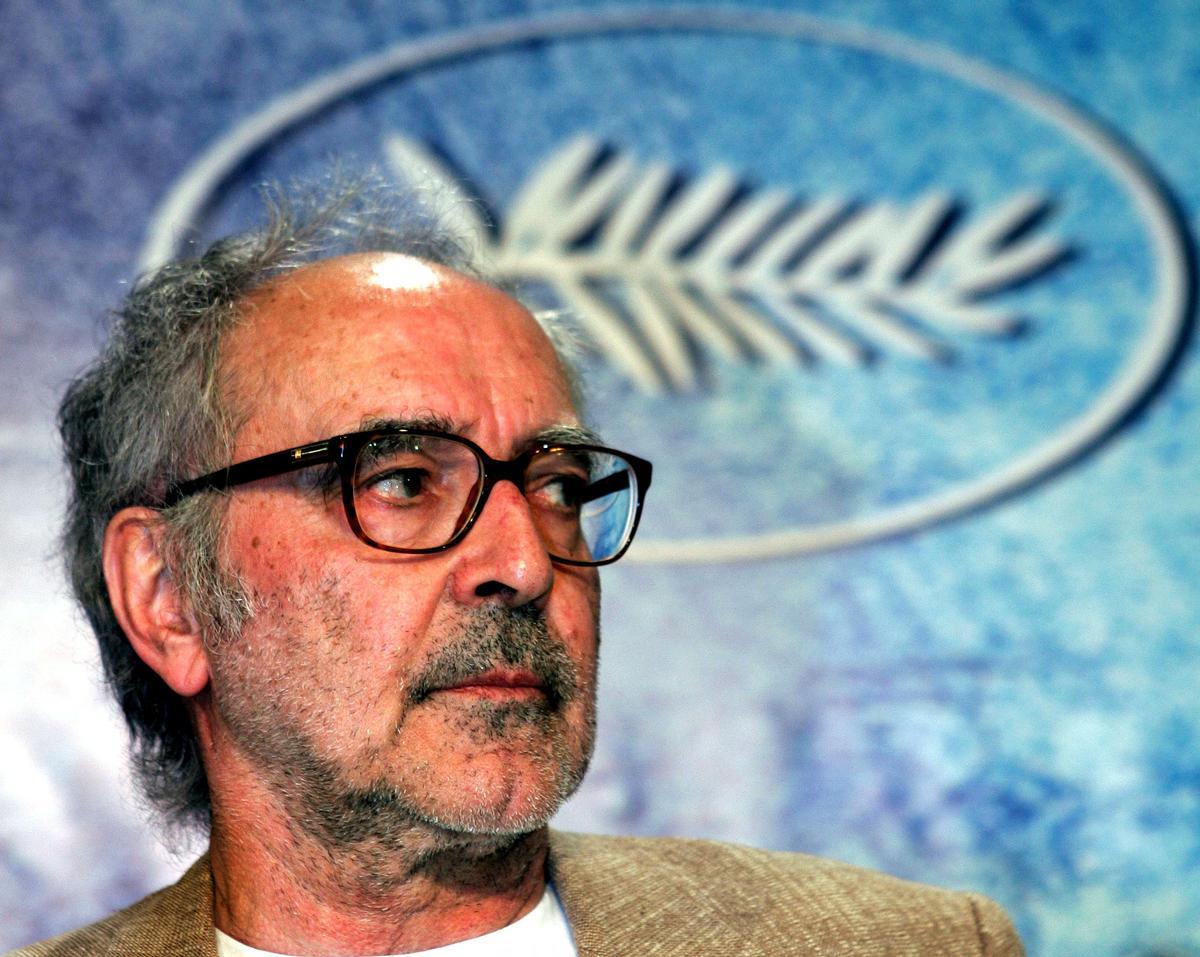 FILE PHOTO: SWISS DIRECTOR GODARD ATTENDS PRESS CONFERENCE FOR NOTRE MUSIQUE AT 57TH CANNES FILM FESTIVAL.