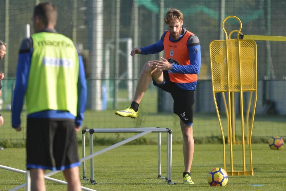 El Dépor prepara el duelo de Liga ante Las Palmas