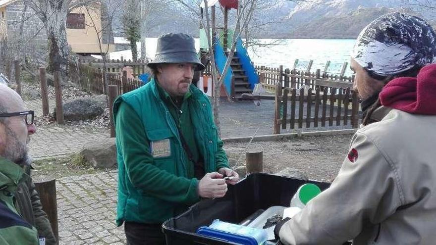 Actividad didáctica en el Lago de Sanabria.