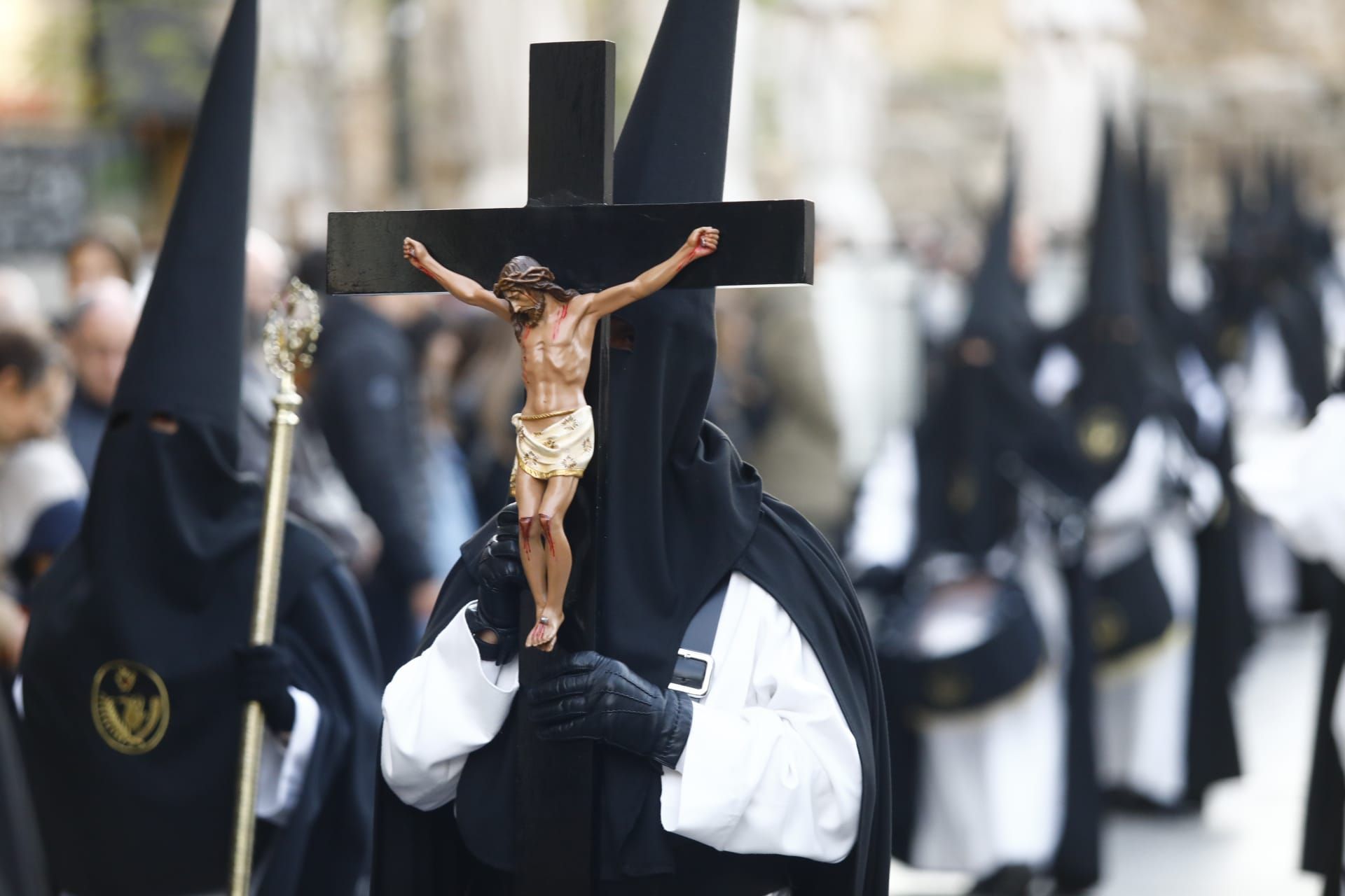 La procesión de Las Palmas de Zaragoza