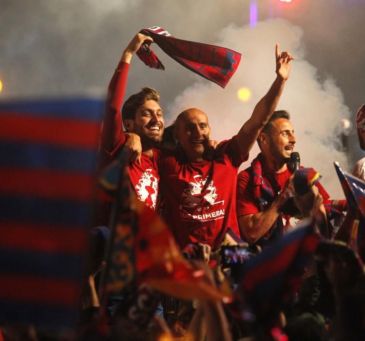 Así celebra el ascenso la afición del Levante UD