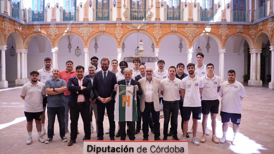 La Diputación reconoce el ascenso del Coto Córdoba a la LEB Plata