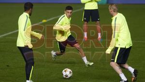 ENTRENO BARÇA EN NICOSIA