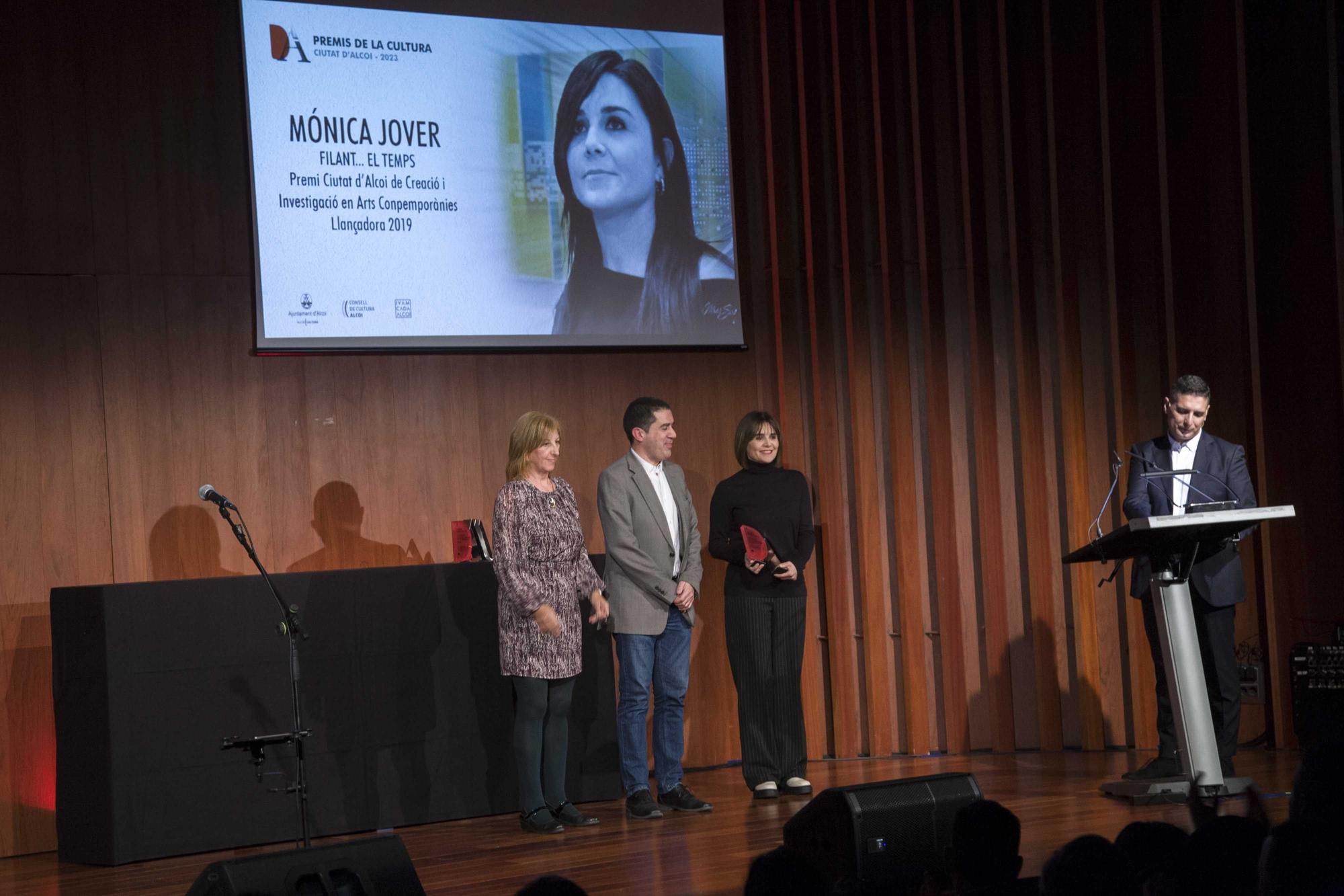 Reconocimientos a la cultura en Alcoy