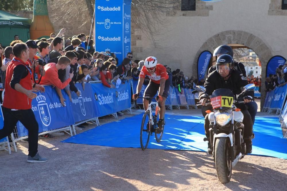 Primera etapa de la Vuelta Ciclista Murcia 2020: Llegada a Caravaca