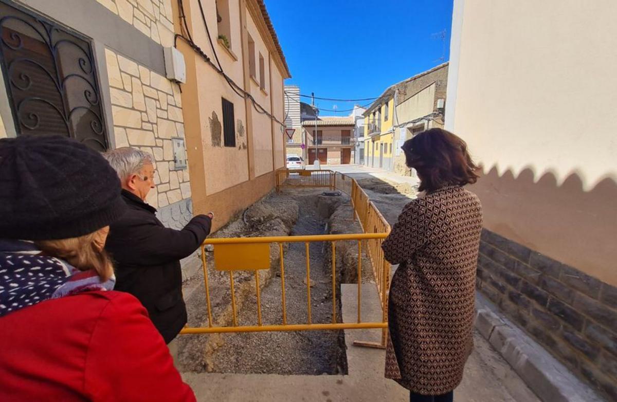 Avanzan las obras de renovación de calles en el casco histórico