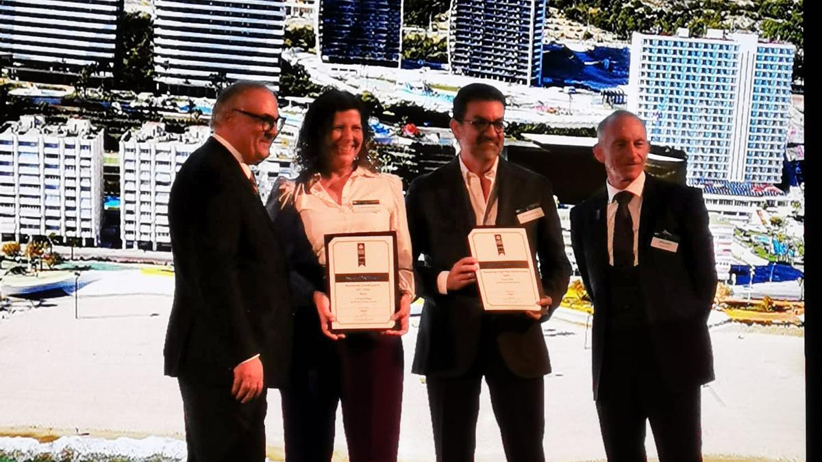 Un momento de la entrega de los premios en Londres.