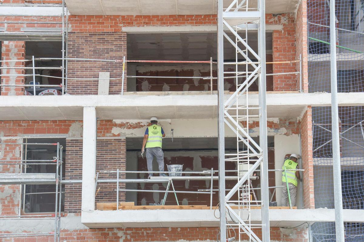 Construcción de vivienda en Alicante.