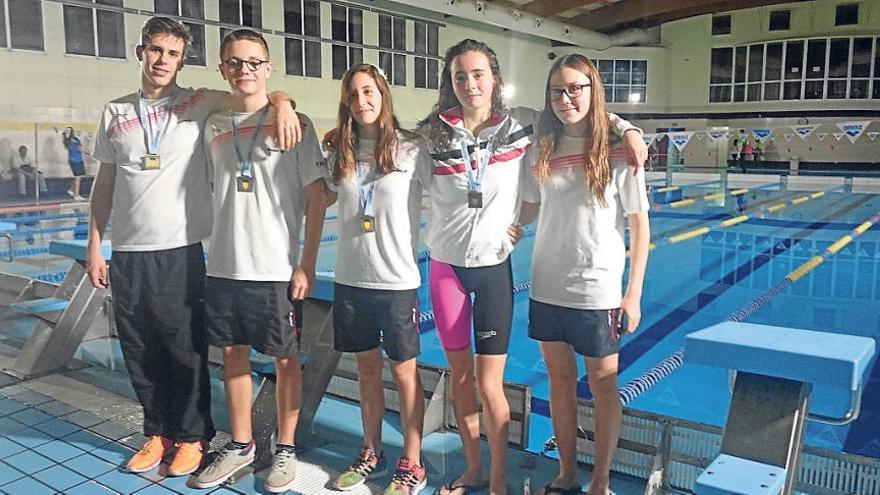 Tres oros y un bronce para el CT Elche