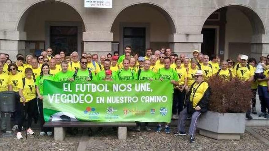 La ruta jacobea hermana aficiones en Vegadeo