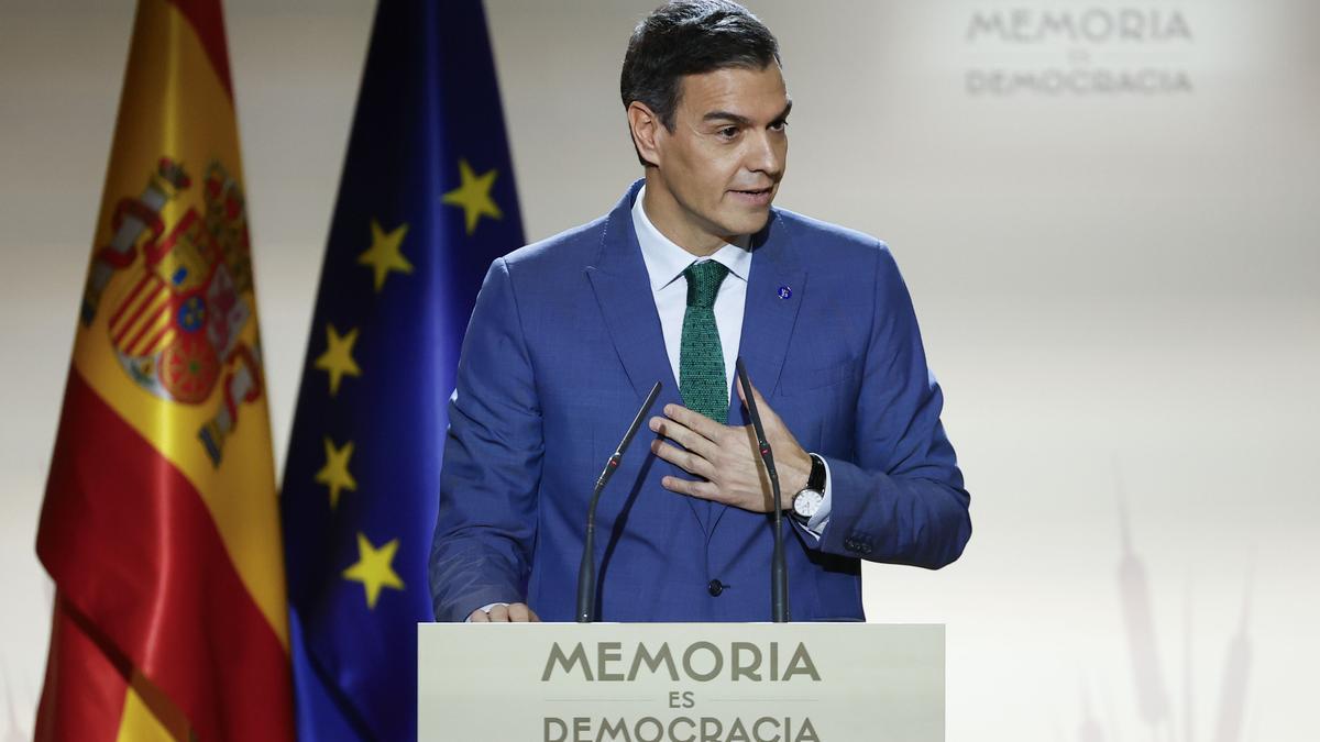 Sánchez reitera que su compromiso personal con las políticas de memoria es "rotundo"