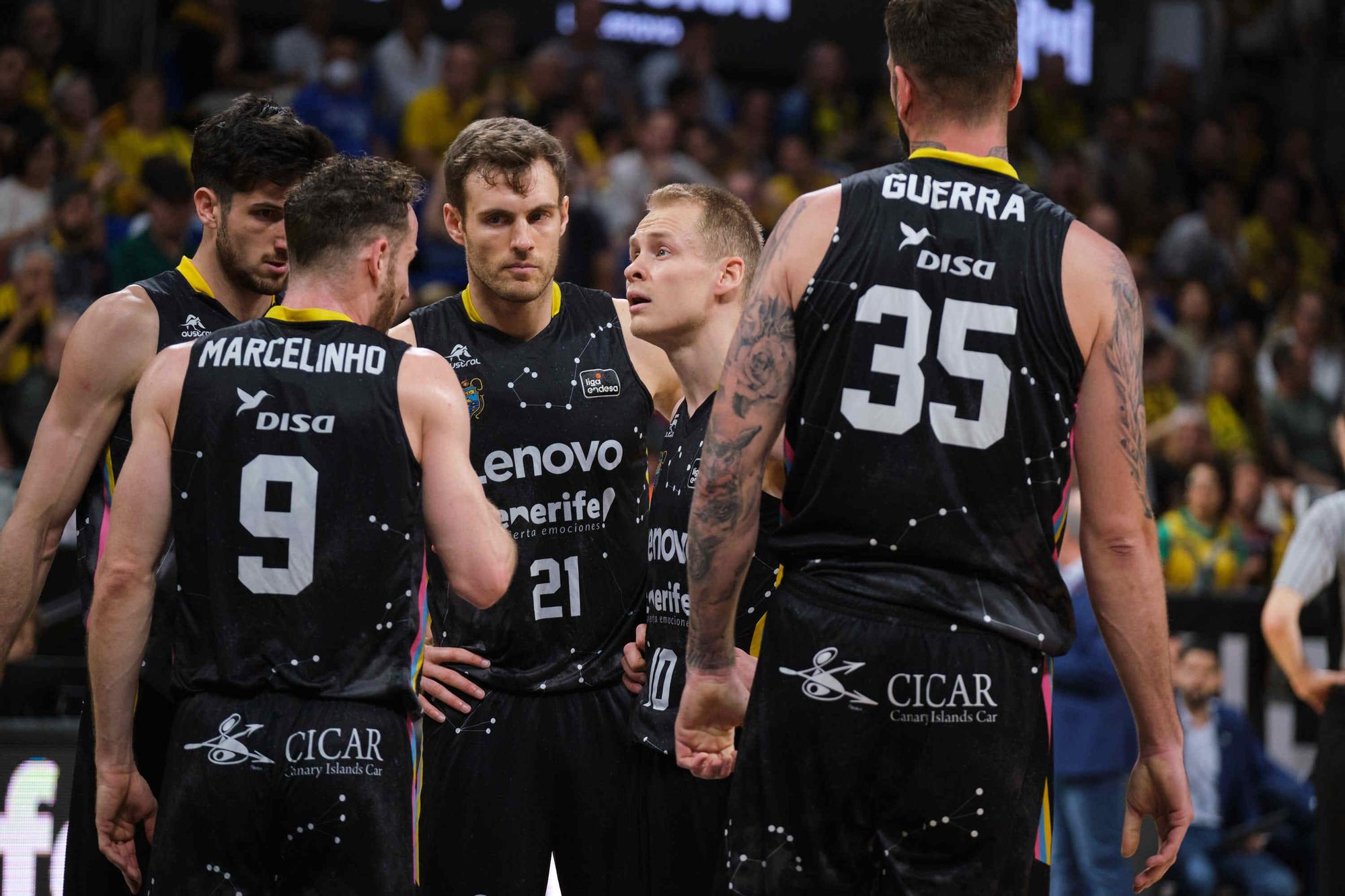 Derbi canario de baloncesto entre el Lenovo Tenerife y el Gran Canaria