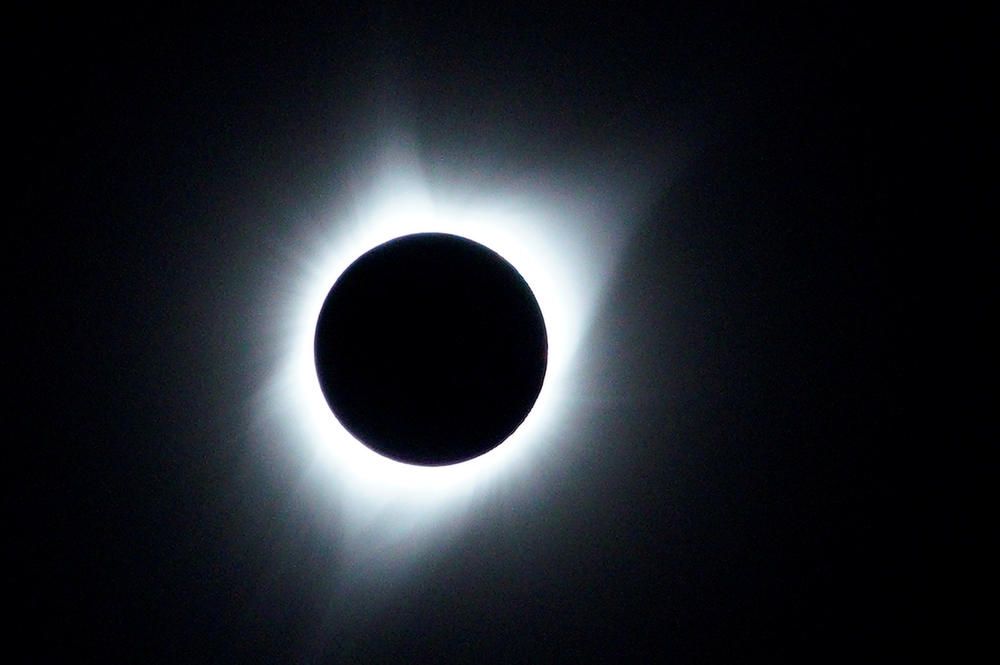 Las espectaculares imagen del eclipse de sol en Estados Unidos