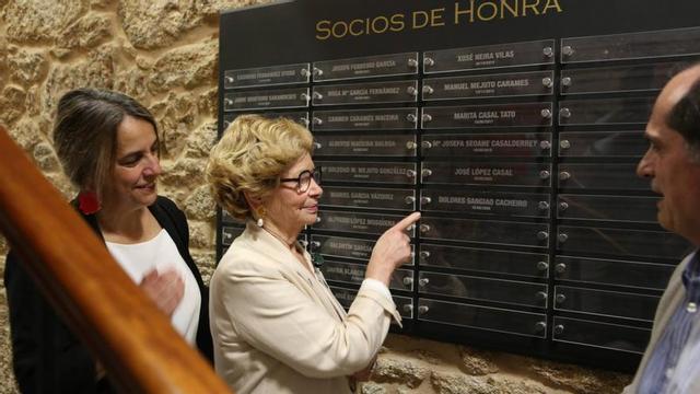 Dolores Sangiao, socia de honor  de la asociación Vista Alegre | BERNABÉ/AMANDA CASTRO