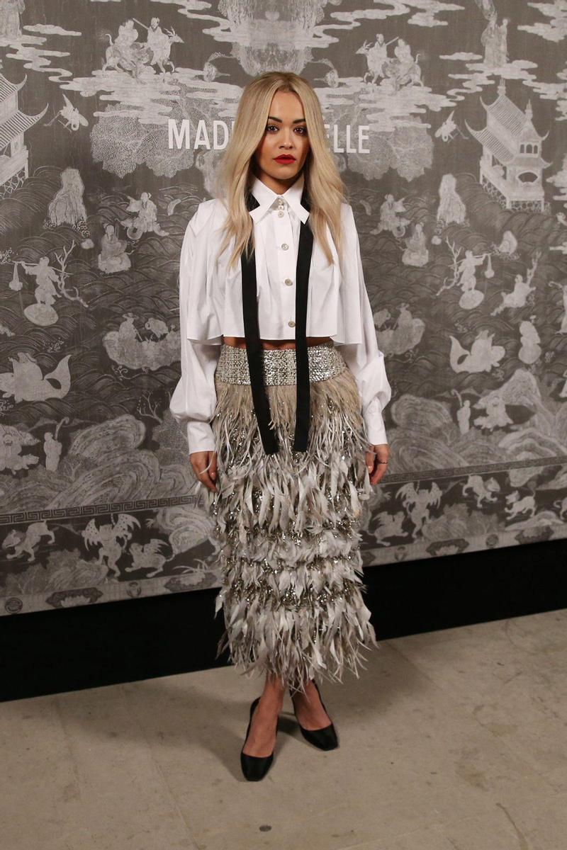 Rita Ora en la fiesta Chanel Madmoiselle Prive