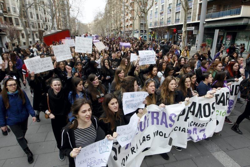 La jornada del 8M en Aragón