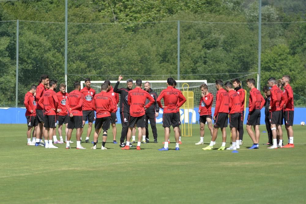 Entrenamiento y lista antes de medirse al Córdoba