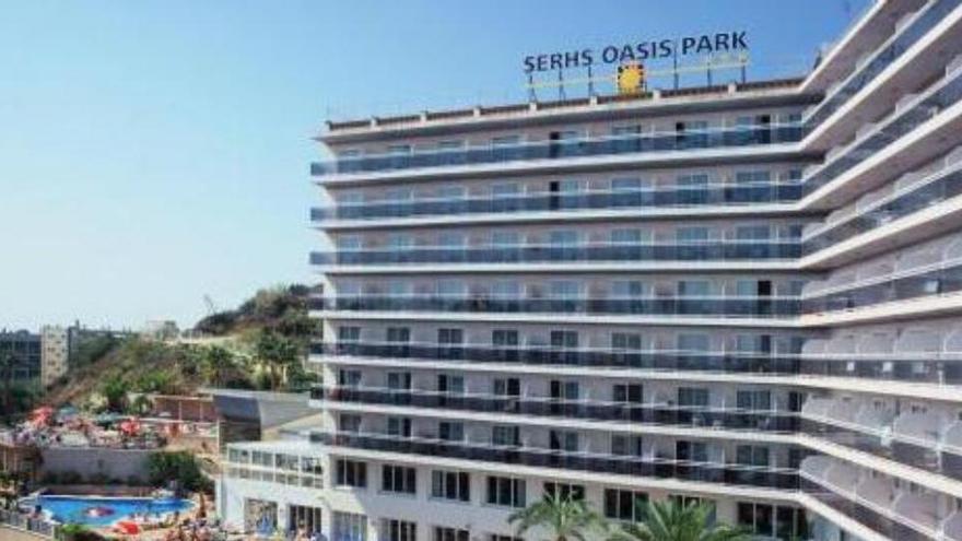 L&#039;Hotel Oasis Park de Calella.