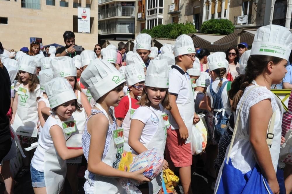 Más de 250 niños participan en el HuertaChef