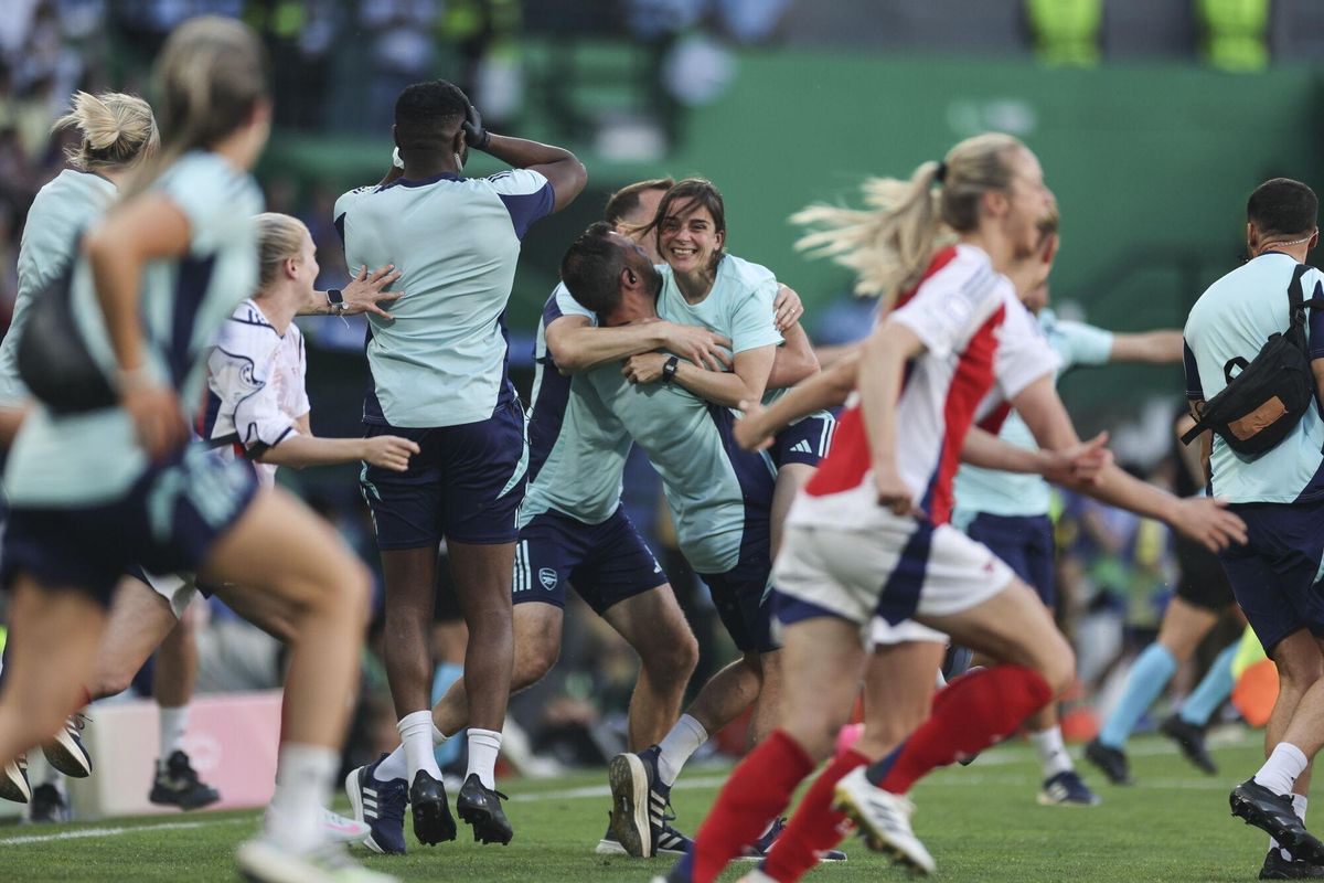 Les imatges de lArsenal - Barça de la final de la Champions femenina