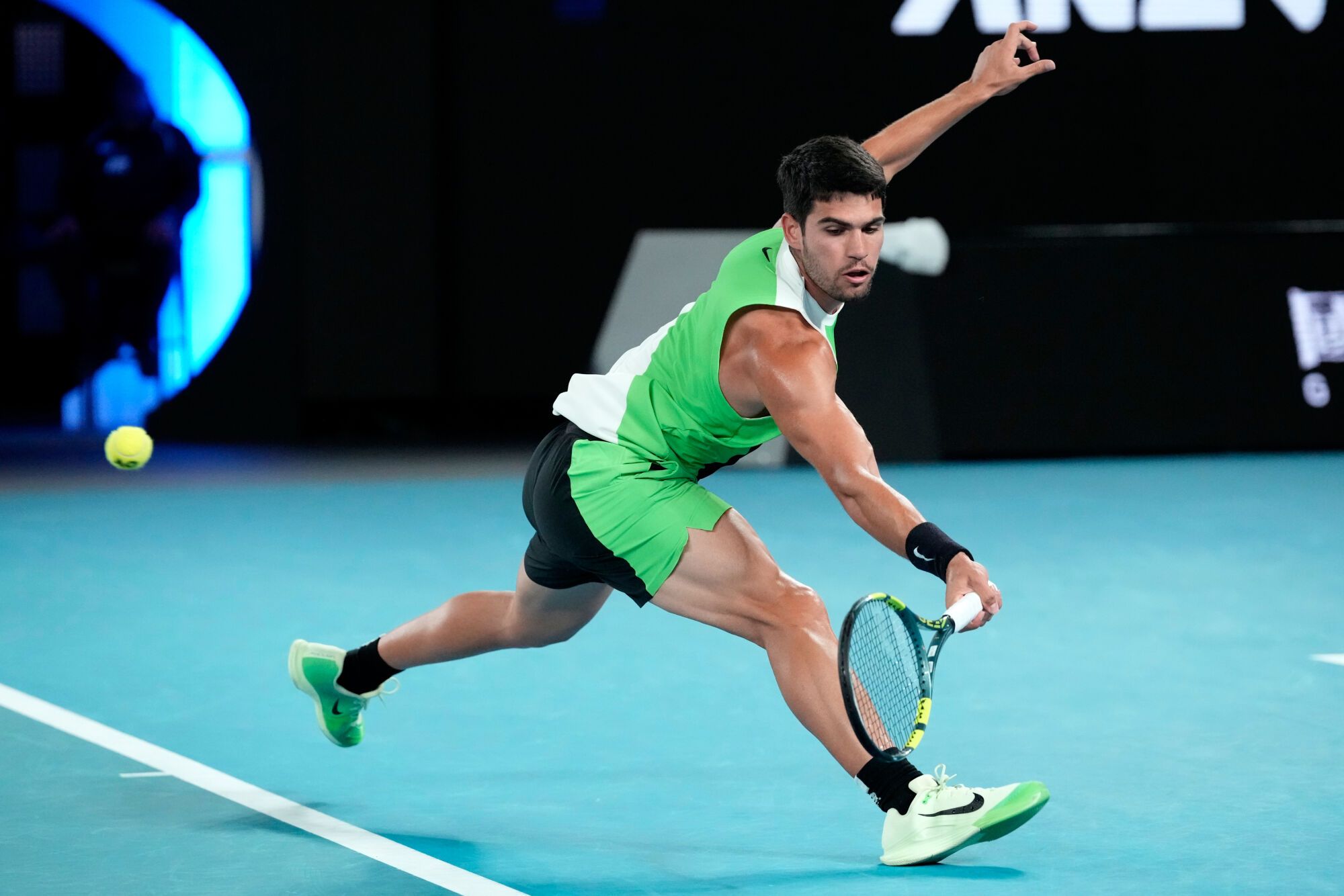 Open de Australia: Carlos Alcaraz - Alex de Miñaur, en imágenes.