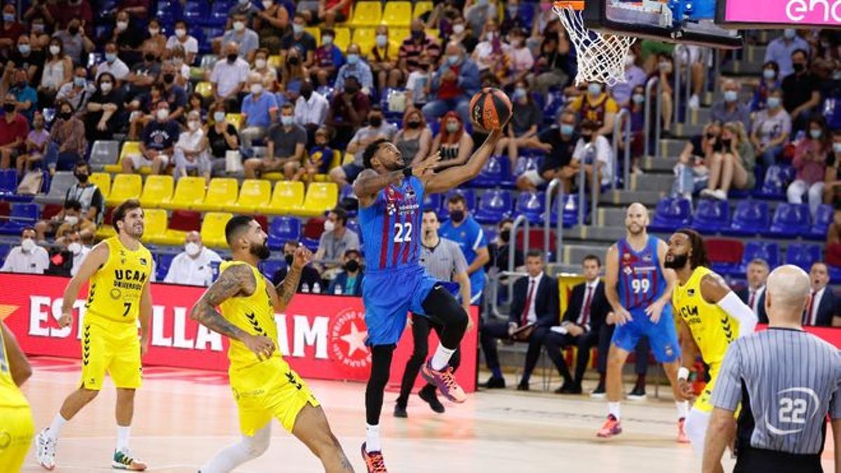 El Barça debuta a la Lliga amb un triomf amb alts i baixos contra l’UCAM Múrcia