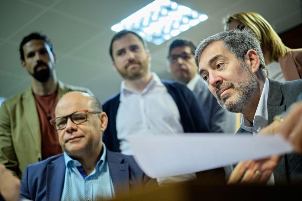 Clavijo presenta la lista autonómica de Canarias