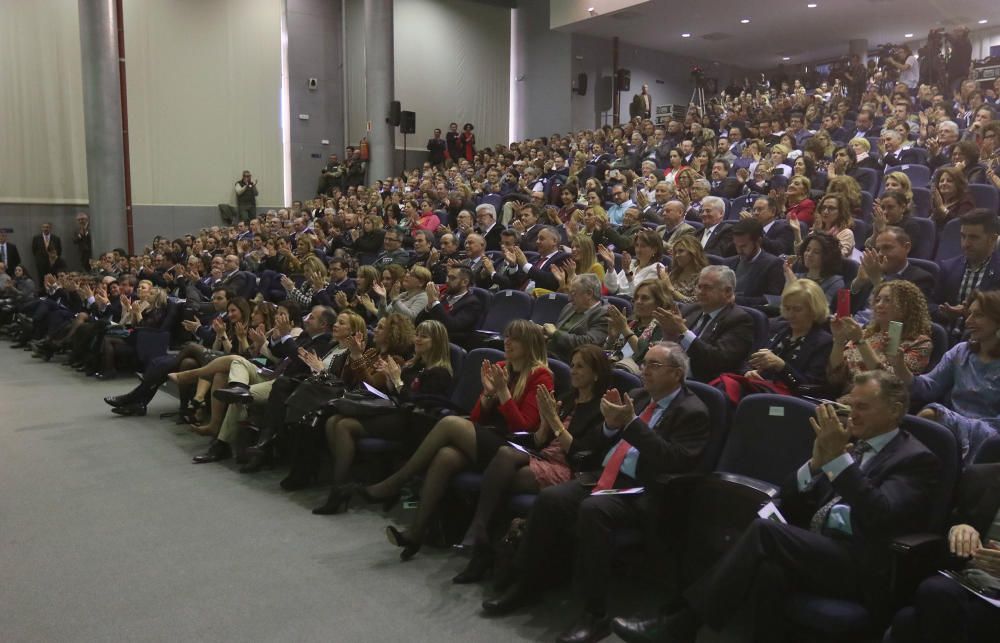 El Gobierno andaluz entrega los premios Bandera de Andalucía con motivo del 28-F Adelfa Calvo, Manuel Sarria, Francisco Cabello y la Escuela Superior de Arte Dramático, entre los galardonados