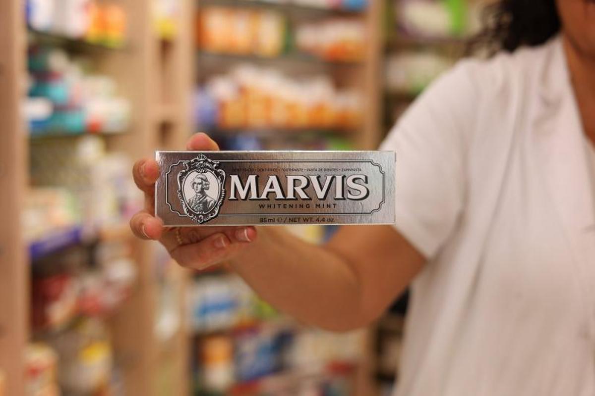 'Marvis' la marca de pasta dental de dieferentes sabores "furor" en redes sociales