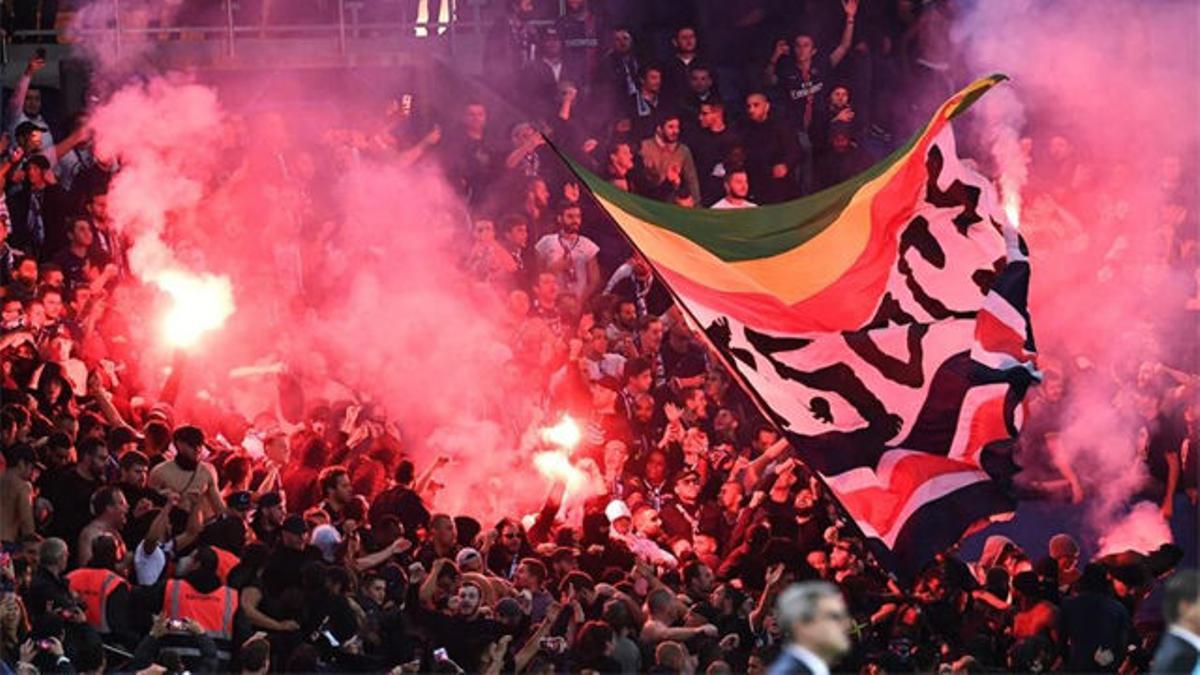 Más de 300 ultras del PSG se enfrentan a la policía