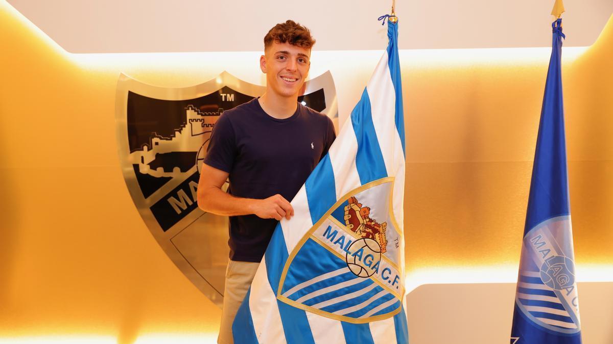 Jokin Gabilondo ya es nuevo jugador del Málaga CF.
