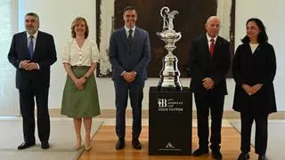 Pedro Sánchez se reúne con el consejero delegado de la Copa América