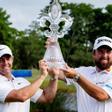 McIlroy y Lowry levantan el trofeo de campeones en el torneo de dobles en Nueva Orleans